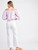 Aria Hi-Waist Pants - White
